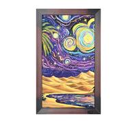 KODAK Marco de Fotos Digital WiFi 18.5 Pulgadas, Full HD 1920x1080 Marco Digital Inteligente Cloud con App y Mando a Distancia, 32GB Almacenamiento, Madera Premium y Metal