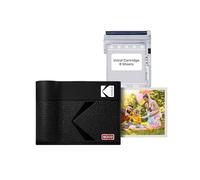 KODAK Mini 3 ERA 4PASS Impresora de Fotos Portátil (7,6x7,6cm) (Impresora + 8 Hojas, Amarillo)