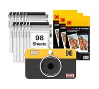 KODAK Mini Shot 2 Retro Cámara Digital Instantánea & Impresora Fotográfica 5,3 x 8,6 cm, 98 Hojas, Cámara Portátil 2 en 1 con Impresión, Impresora Bluetooth para Smartphone iPhone & Android,