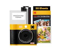 Kodak Mini Shot 4 ERA Cámara Instantánea e Impresora Fotográfica 10 x 10 cm, 38 Hojas, Amarillo