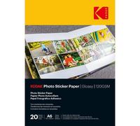 Kodak Papel Fotográfico Brillante Adhesivo A6x20 120gsm