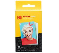KODAK - Papier ZINK 2 x 3 Pack de 20 feuilles pour appareil PRINTOMATIC - Papier premium - Couleurs vives HD - Anti-bavures