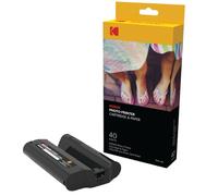 Kodak Dock Wi-Fi Recarga Cartucho de Impresora fotográfica PHc y Papel fotográfico - Paquete de 40