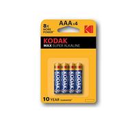 Kodak Pila Alcalina MAX LR03 BL4 AAA