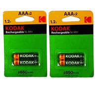 Blister pilas kodak recargables ni - mh aaa lr3 650mah - blister 2 pilas