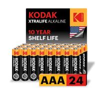 Kodak Pilas AAA, Pilas Triple A, 24 Unidades, Desechables, alcalinas, 1,5 V