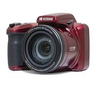 KODAK Pixpro Astro Zoom AZ405 - Cámara Digital Bridge, Zoom 40x, Gran Angular de 24 mm, 20 Megapíxeles, Pantalla LCD de 3", Video Full HD 1080p, Estabilización Óptica de Imagen (OIS), Pilas AA - Roja
