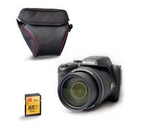 KODAK Pixpro Astro Zoom AZ528 - Cámara Digital Bridge, Zoom X52, Gran Angular de 24 mm, 16 megapíxeles CMOS, LCD 3", Wi-FI, ráfaga de 6 i/s, Control inalámbrico