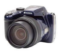 KODAK Pixpro AZ528 - Cámara Digital Bridge de 16 MP, Zoom óptico de 52x, Estabilizador óptico, Pantalla LCD de 3 Pulgadas, Vídeo Full HD 1080p, Batería Li-Ion - Azul Medianoche