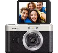 Kodak Pixpro C1 - Cámara Digital Ultra compacta | 13MP BSI CMOS, Zoom 4X, Pantalla LCD de 2.8", Flash LED, Batería integrada, Negro