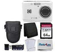 Kodak PIXPRO FZ45 - Cámara Digital + Accesorios (Blanco)