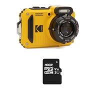 KODAK Pixpro Pack WPZ2 + 1 Tarjeta SD - Compact 16M Pixels, Impermeable a 15 m, antigolpes, Video 720p, Pantalla LCD 2,7 - Batería de Li-Ion - Amarillo