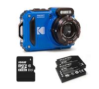 Kodak Pixpro Pack WPZ2 Cámara Digital Azul + 2 Baterías + 1 Tarjeta SD 16gb