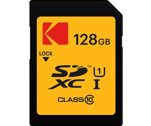 KODAK Premium Memory Card 128GB 85MBs Read Speed 25MBs Write Speed f