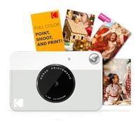 KODAK Printomatic - Cámara de impresión instantánea, imprime en Papel Zink 5 x 7.6 cm con respaldo adhesivo, gris