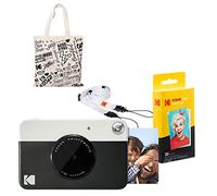 Kodak PRINTOMATIC Cámara de impresión instantánea (Negro) Kit de Inicio con Bolsa de Mano