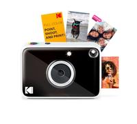 Kodak Printomatic+ Cámara Digital Instantánea 10MP con LED RGB, Imprime Fotos a Color en Papel Zink 2x3” - Negra