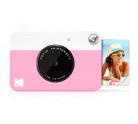 KODAK Printomatic Cámara digital instantánea - Fotos de calidad en papel fotográfico adhesivo Zink 2x3" - 5MP, portátil, regalo creativo para cumpleaños, Navidad, fiestas - Rosa