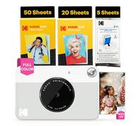 KODAK Printomatic Cámara Instantánea - 75 Hojas, Zink 2x3, 5MP, Regalo Creativo - Gris