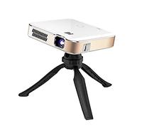 KODAK - Proyector Inteligente HD portátil Luma 400 - Compatible con Wi-Fi, Bluetooth, HDMI y USB - Resolución Original de hasta 150" 720p (4K), 200 lúmenes ansi - Trípode Incluido