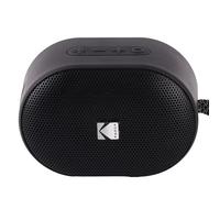 KODAK PWS - 2234 - Altavoz Bluetooth 7W RMS, Resistente IPX6, Autonomía 9,5 Horas, TWS Estéreo, Batería 1500 mAh, Alcance 10 m, LED Multicolor, Entrada AUX y Lectura MicroSD, Carga USB-C - Negro