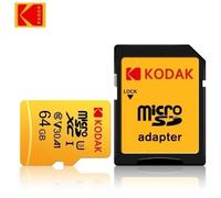 KODAK Sd Micro 64Gb Cl10 Uhs-I U3 V30 A1 Ultra Con Adaptador