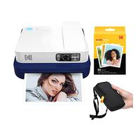 KODAK Smile Classic Cámara Digital instantánea con Bluetooth (Azul) Kit de Inicio