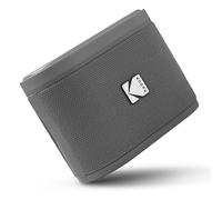 KODAK SOUNDBRIX - Altavoz portátil inalámbrico - Conexión de hasta 100 Altavoces - Muelle magnético y Sonido Potente 5 W - 3H de duración - Gris