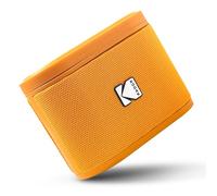 KODAK SOUNDBRIX - Altavoz portátil inalámbrico - Conexión de hasta 100 Altavoces - Muelle magnético y Sonido Potente 5 W - 3H de duración - Naranja