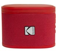 Kodak SOUNDBRIX Enceinte Portable Sans Fil - Connexion Jusqu'à 100 Enceintes - Dock Magnétique et Son Puissant 5W - 3H d'Autonomie - Rouge)