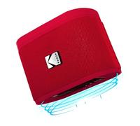 Kodak SOUNDBRIX Enceinte Portable Sans Fil - Connexion Jusqu'à 100 Enceintes - Dock Magnétique et Son Puissant 5W - 3H d'Autonomie - Rouge)