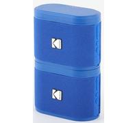 Kodak Altavoces inalámbricos SOUNDBRIX lote de 2 – 5W, conexión hasta 100, dock magnético, 3h, azul