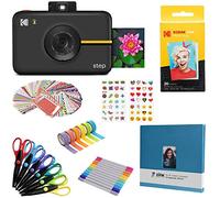 KODAK Step Cámara Digital con Sensor de Imagen de 10 MP (Negro) Kit de Album de Recortes