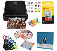 KODAK Step Impresora Móvil com Tecnologia Zink (Negro) Kit de Album de Recortes