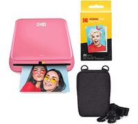 KODAK Step Impresora Móvil com Tecnologia Zink (Rosado) Kit de Viaje