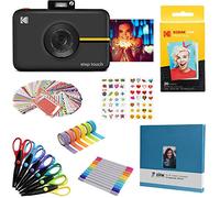 KODAK Step Touch Cámara Digital de 13 MP e Impresora instantánea con Pantalla de 3,5" (Negro) Kit de Album de Recortes