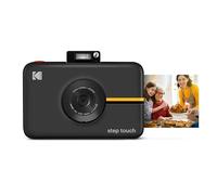 KODAK Step Touch | Cámara digital de 13 MP e impresora instantánea con pantalla de 3,5", vídeo de alta definición, zoom óptico de 10x, suite de edición, Bluetooth y tinta cero ZINK. | Negro