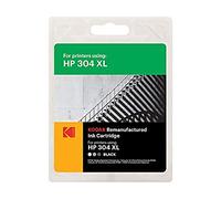 Kodak Supplies 185H030430 Adecuado para HP DJ2620 Tinta Negro Compatible también HP304XL/N9K08AE 300 Lados 15ml