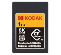 Kodak - Tarjeta CFexpress Tipo A 1TB - Alta Velocidad 1700MBps - Compatible con cámaras de Fotos y vídeo 8K/4K - 6 g - Almacenamiento fiable y rápido para Profesionales