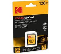 KODAK Tarjeta SD 128 GB UHS-II U3 V90 SDXC ULTRA PRO Performance