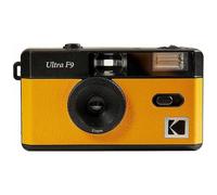 Kodak Ultra F9 - Appareil Photo Argentique Réutilisable 35mm, Objectif Fixe 31mm F/9, Flash Intégré, Chargement Facile, Rembobinage Manuel, Idéal en Intérieur - Jaune