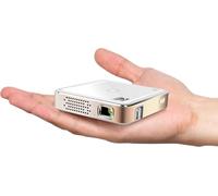 KODAK Ultra Mini Proyector portátil de 75 lúmenes - HD LED DLP Proyector Recargable Altavoz Incorporado, Pantalla de 100 "- HDMI, USB y Micro SD - Compatible con Dispositivos iOS y Android