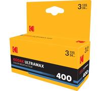 Kodak UltraMax 400 Color 135 Película en rollo negativo, 24 exposiciones, paquete de 3
