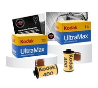 Kodak Ultramax 400 - Paquete de película de 35 mm, 24 EXP x2, más tarjeta de consejos de fotografía
