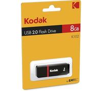 KODAK - Usb2.0 k100 8gb 8gb Negro Unidad Flash USB - Memoria USB (USB 2.0, Type-a, Tapa, Negro, ampolla)