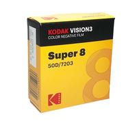 KODAK Vision3 Super 8 mm Color Negativo Película 7203 50D
