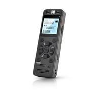 KODAK VRC350 - Grabadora Vocal de Alta Intensidad, Mini Dictáfono Recargable con Control por Voz, Batería de Litio, Reproductor MP3 y Dispositivo de Escucha