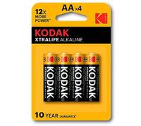KODAK XTRALIFE PILA ALCALINA AA LR6 BLISTER*4