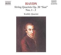 Kodaly Quartet - Haydn : Quatuors à cordes Op. 20, n° 1, 2 et 3
