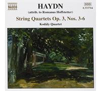 Kodaly Quartet - Haydn : Quatuors à cordes op. 3 n° 3, 4, 5, 6